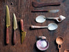 Rosewood & Brass Knives