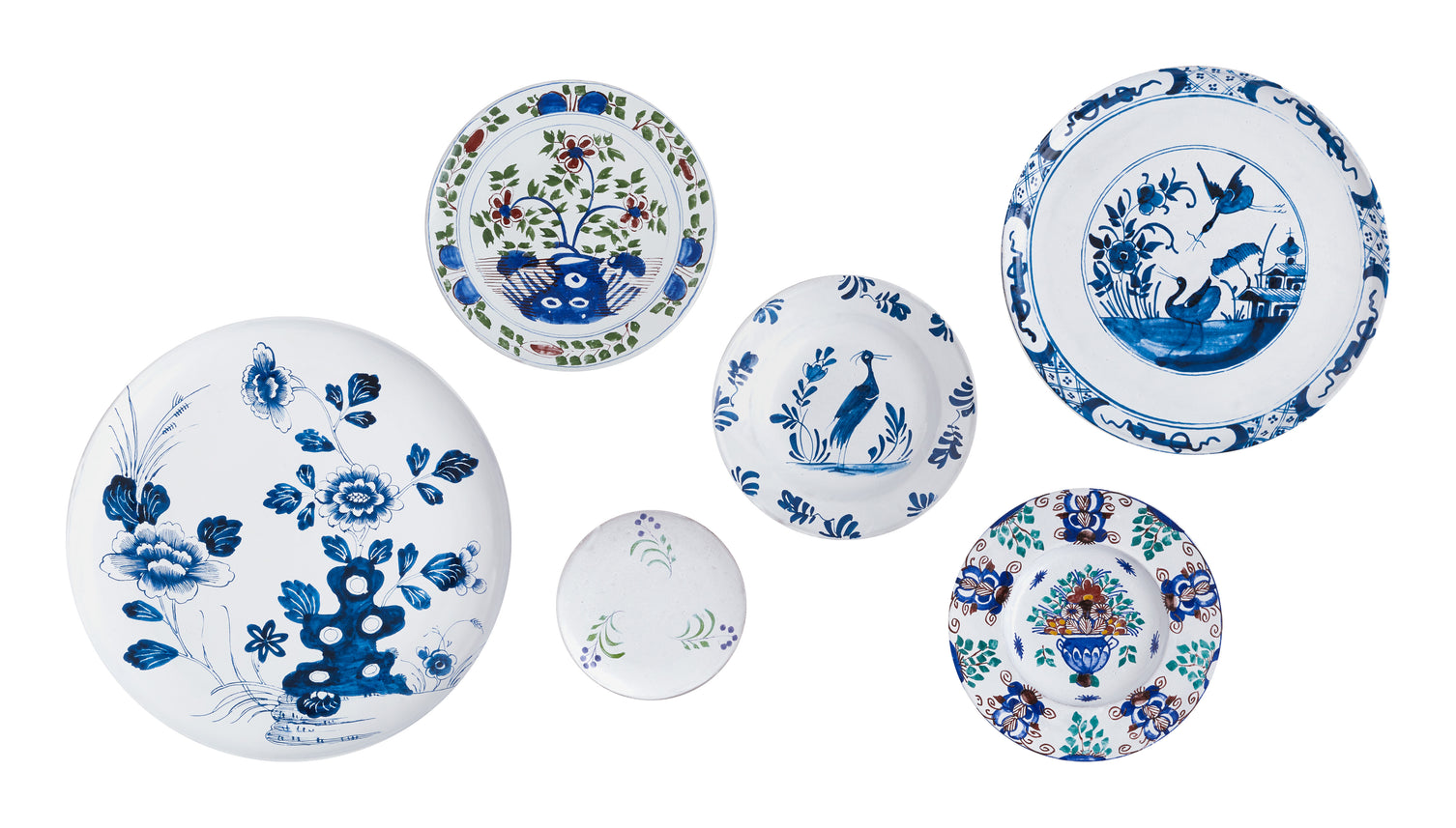 Astier de Villatte Heron Peony Bristol Dish