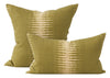 Peter Dunham Ikat Olive Pillows