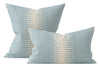 Peter Dunham Ikat Ocean Pillows