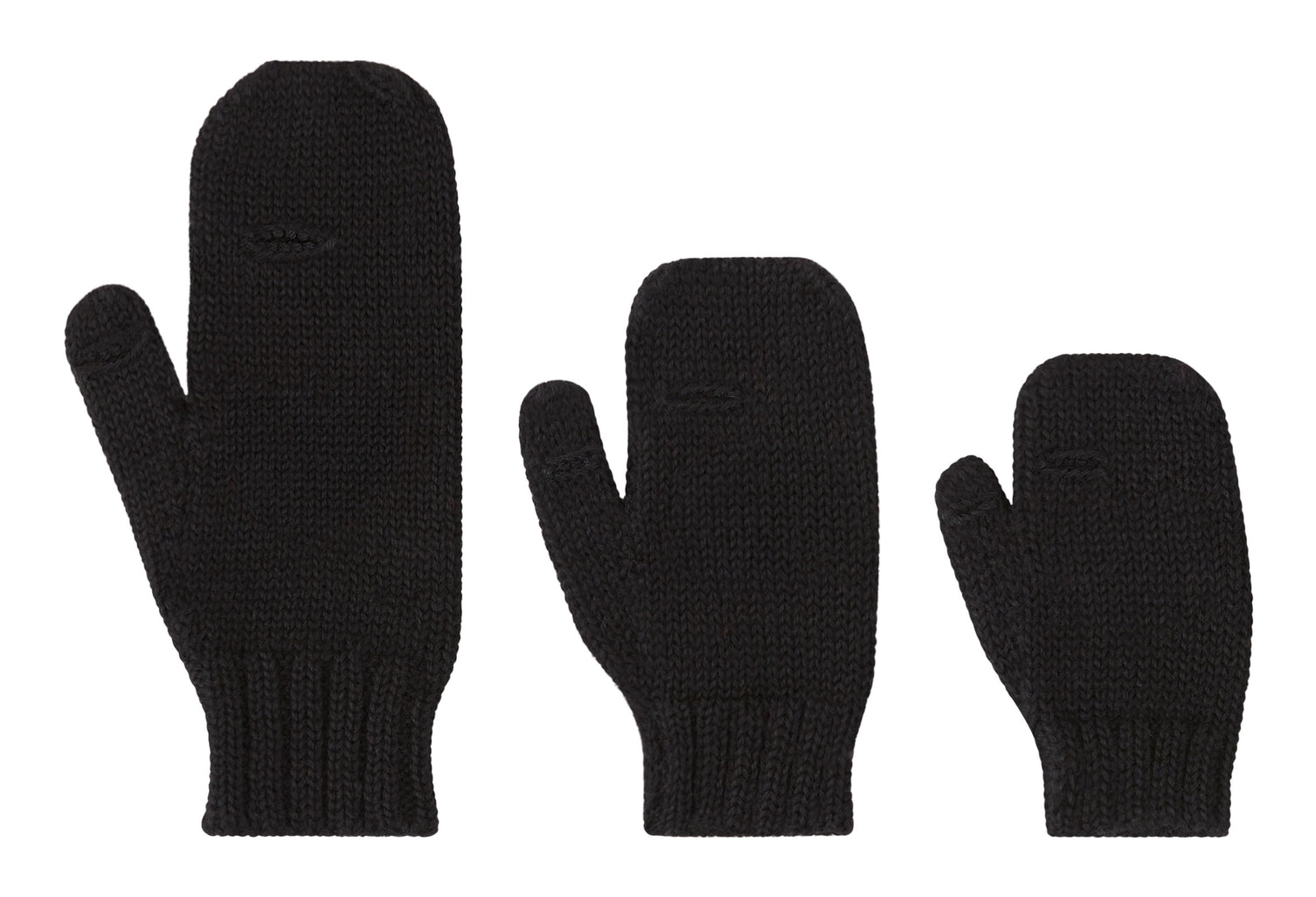 Heart Alpaca Mittens