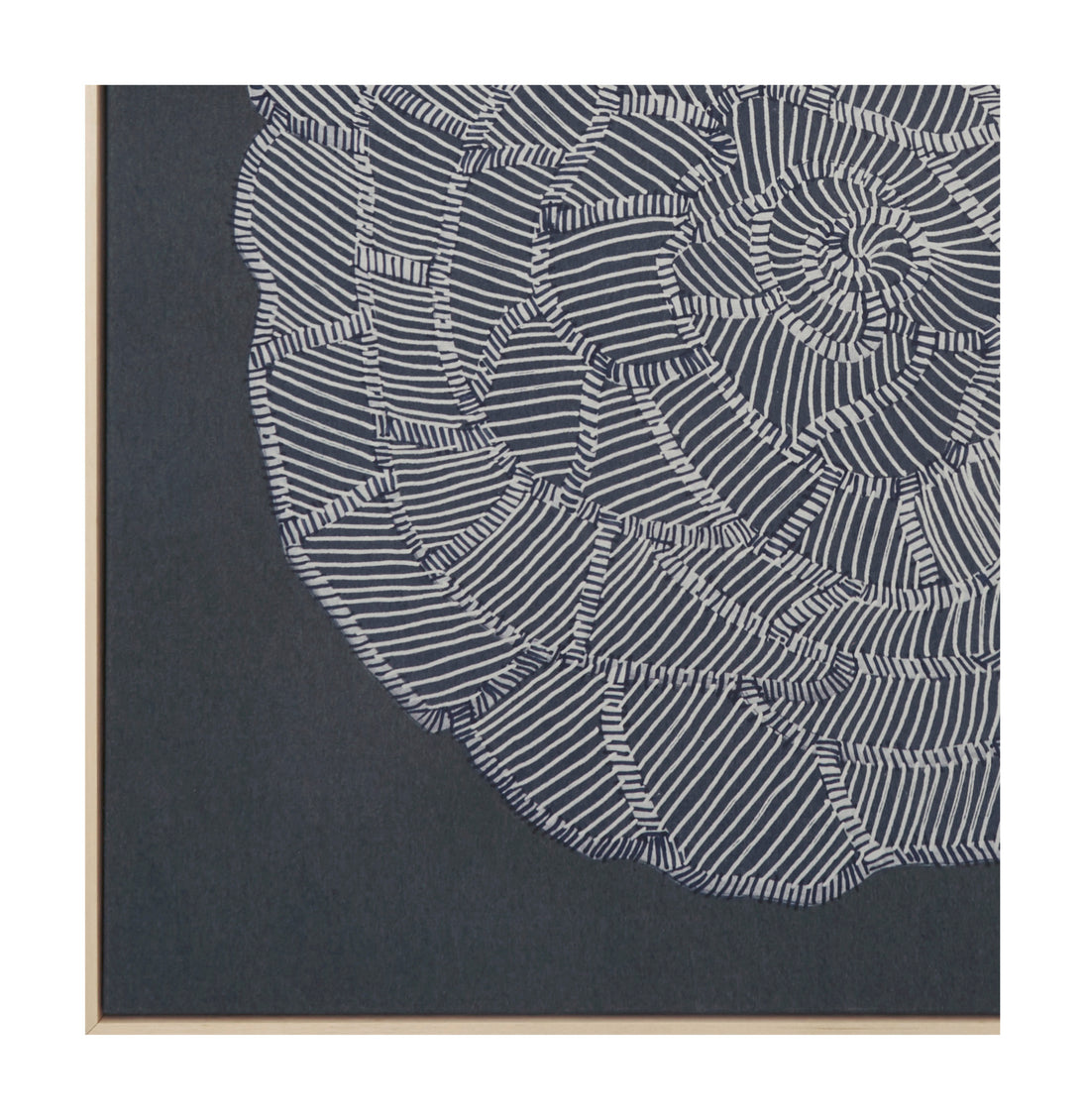 Bloom Framed Textile