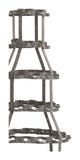 Vintage Metal Bottle Rack