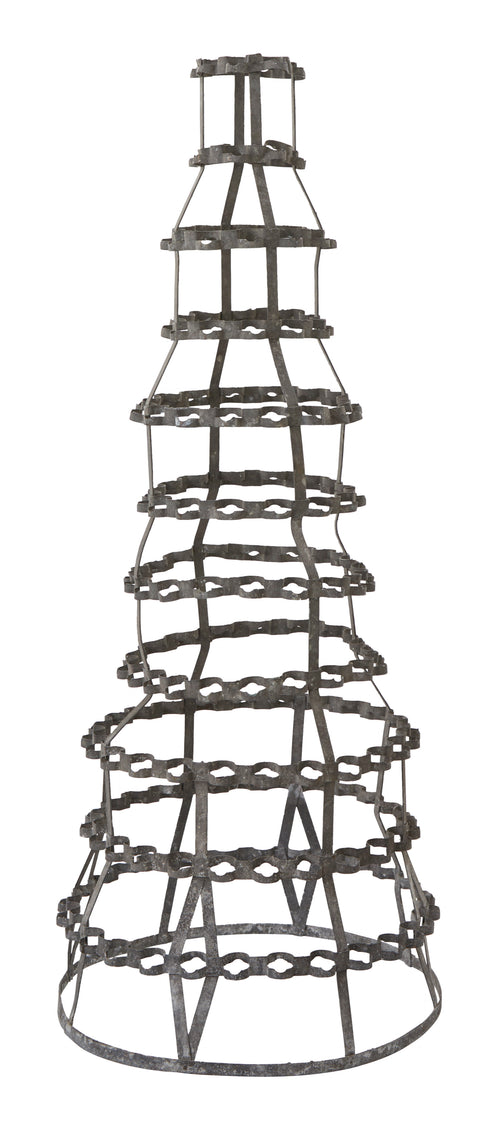Vintage Metal Bottle Rack