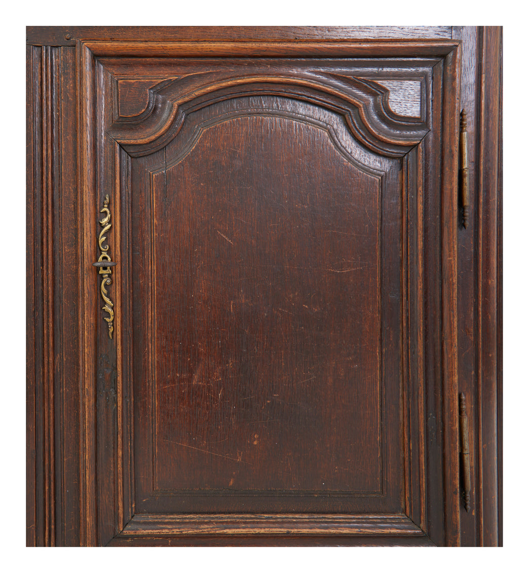 Antique Wood Breakfront