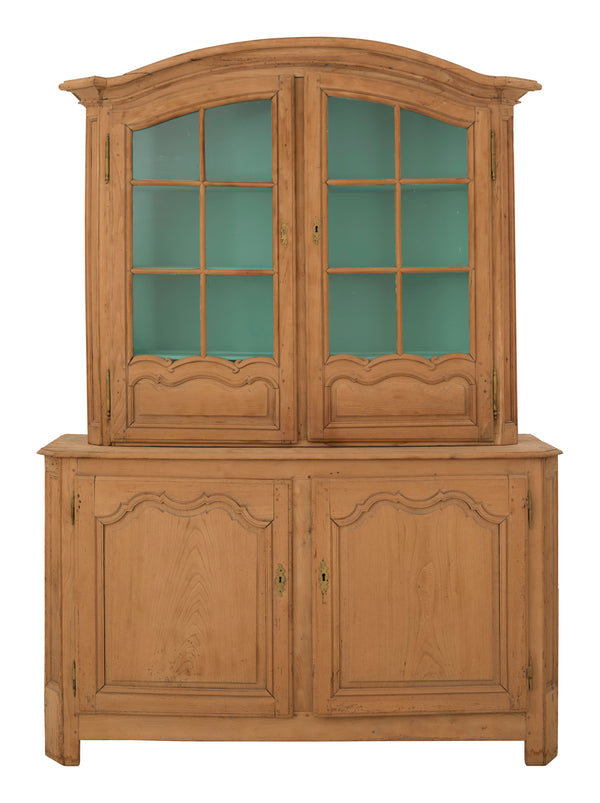 Antique Wood Breakfront