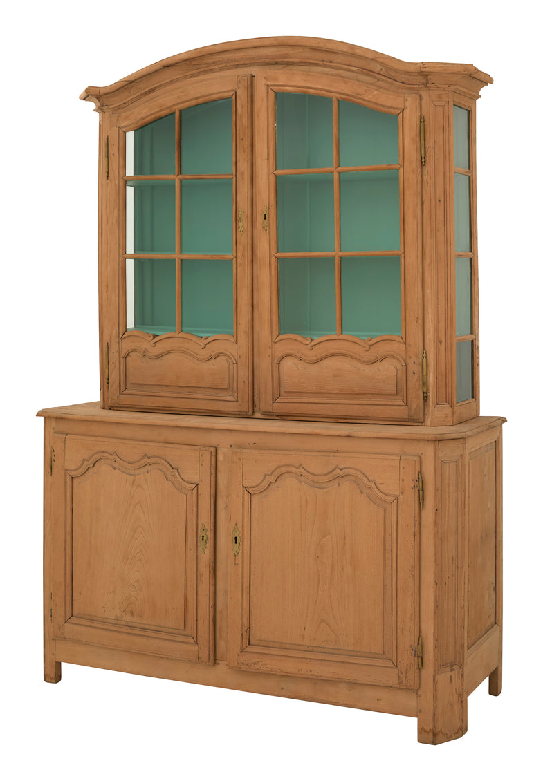Antique Wood Breakfront