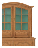 Antique Wood Breakfront