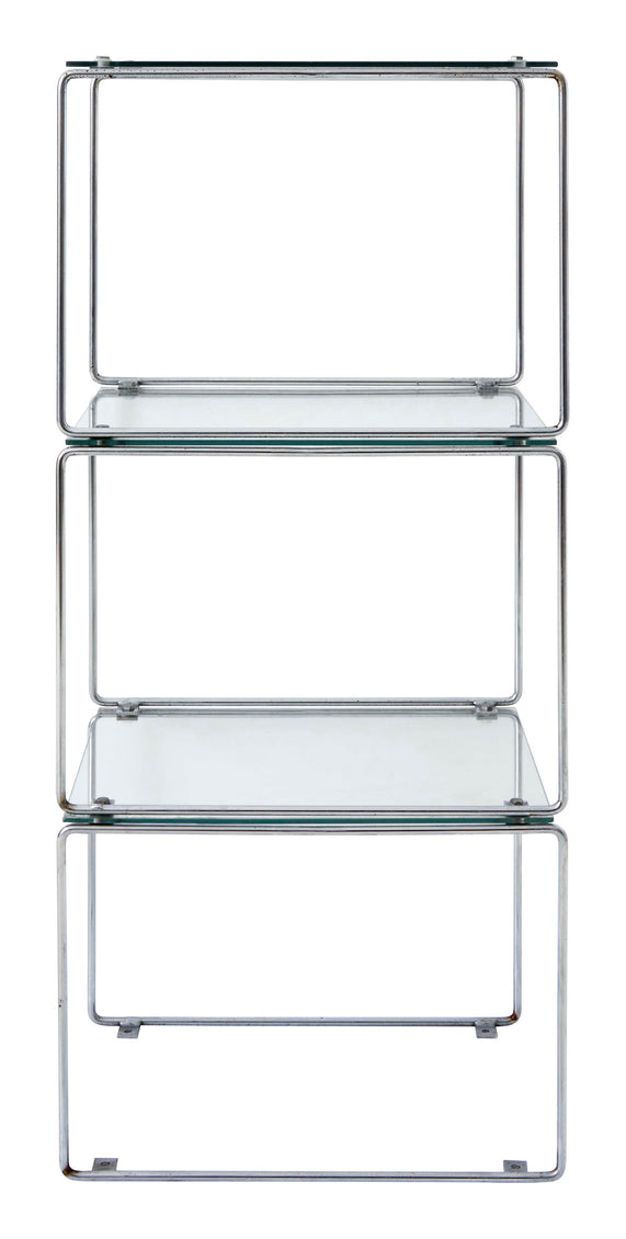 Vintage Glass Etagere