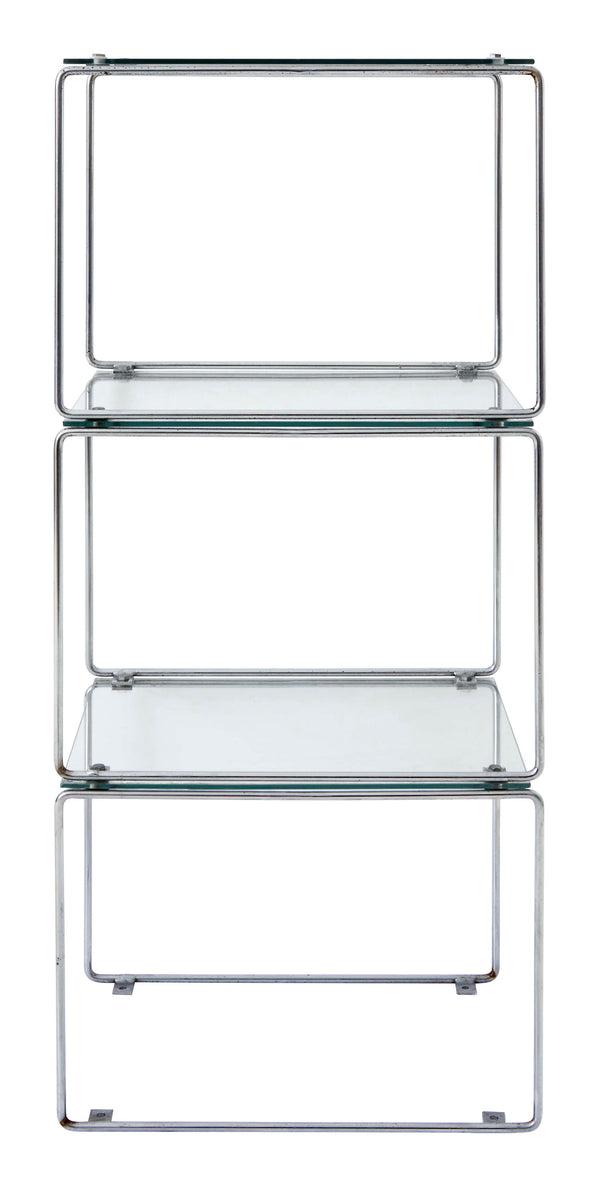 Vintage Glass Etagere