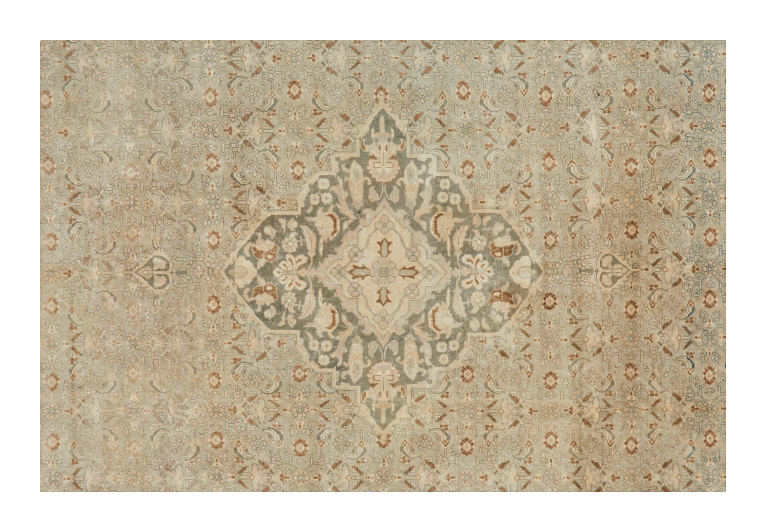 Vintage Tabriz Rug - 11'7" x 8'2"