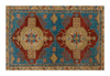 Vintage Caucasian Rug - 5'7" x 4'