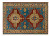 Vintage Caucasian Rug - 5'7" x 4'