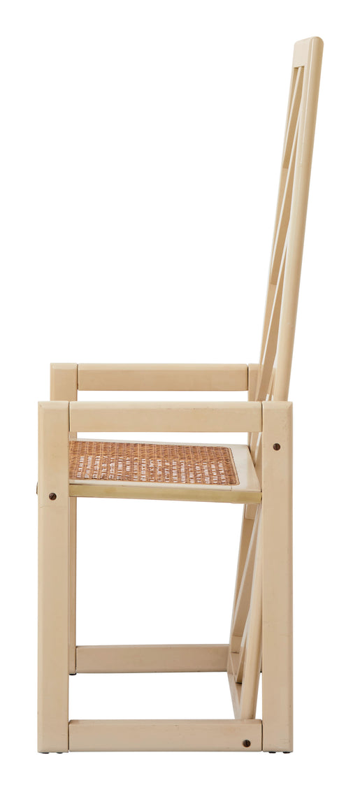 Vintage Tall Back Dining Chair