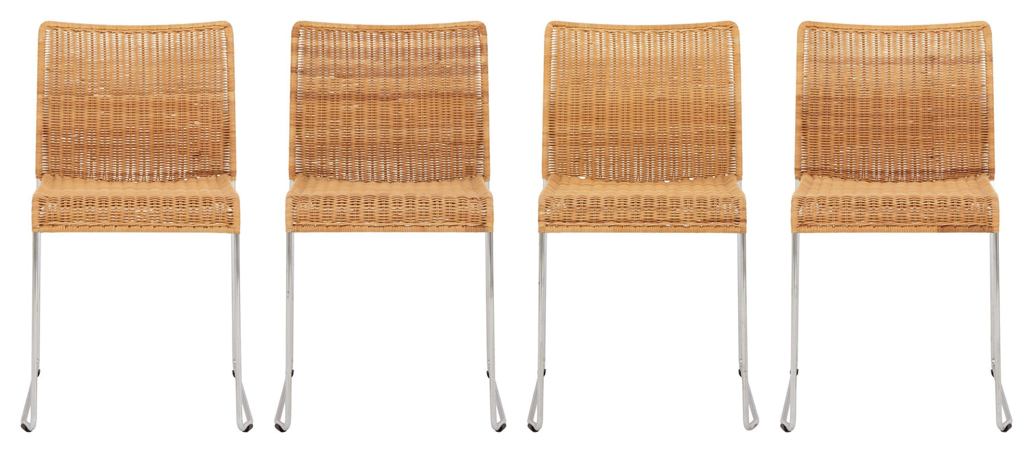 Vintage Rattan Dining Chair