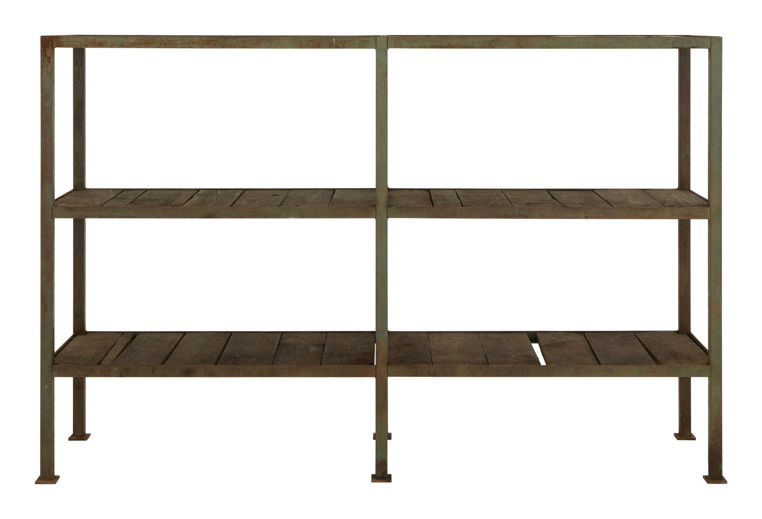 Vintage Metal Industrial Shelf