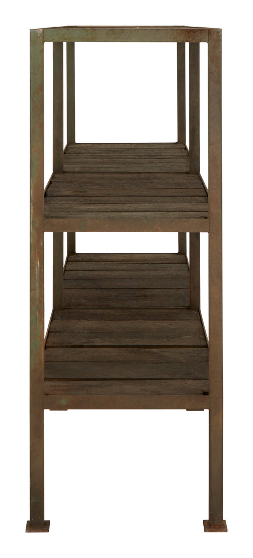 Vintage Metal Industrial Shelf
