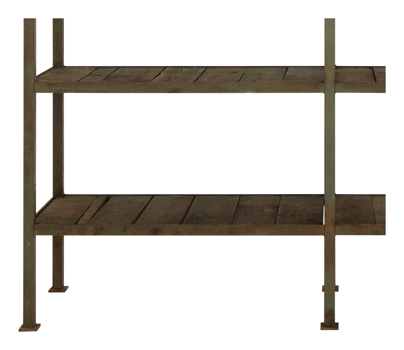 Vintage Metal Industrial Shelf