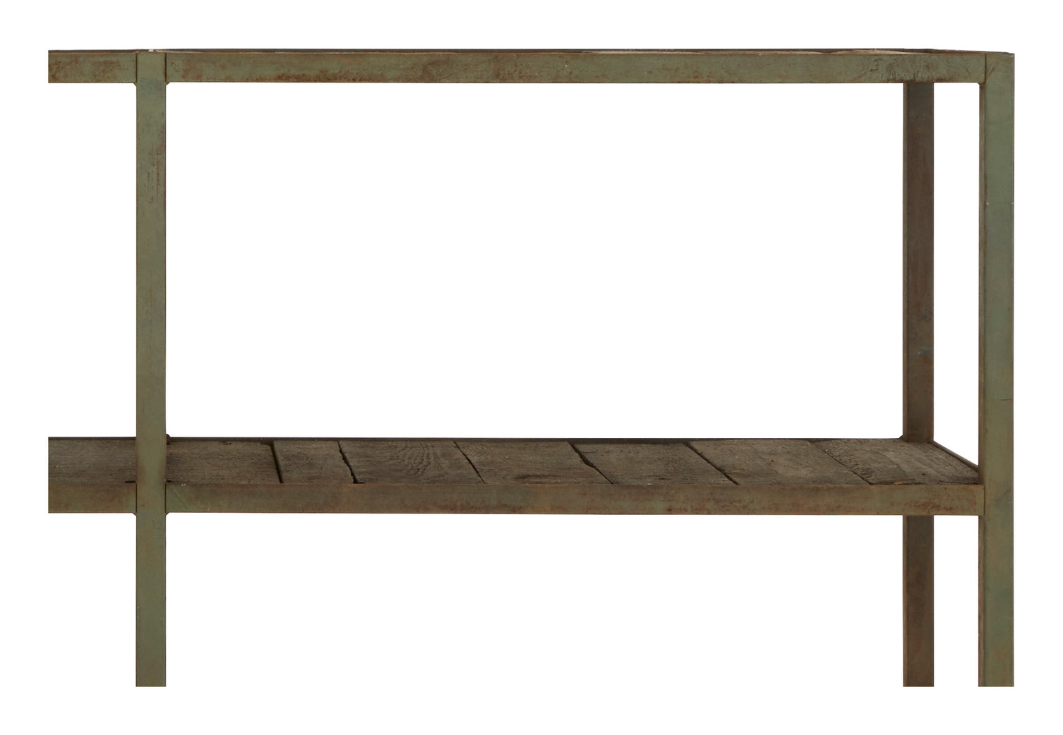 Vintage Metal Industrial Shelf