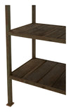 Vintage Metal Industrial Shelf