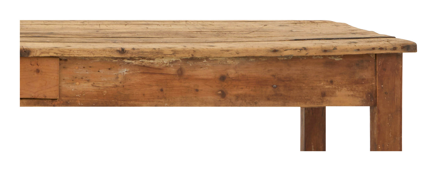 Vintage Wood Farm Table