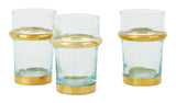 Beldi Brass Glassware
