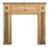 Antique Trompe L'oeil Marble Mantel