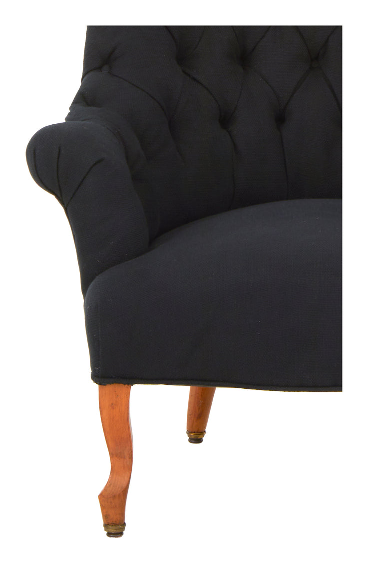 Antique Tufted Chair