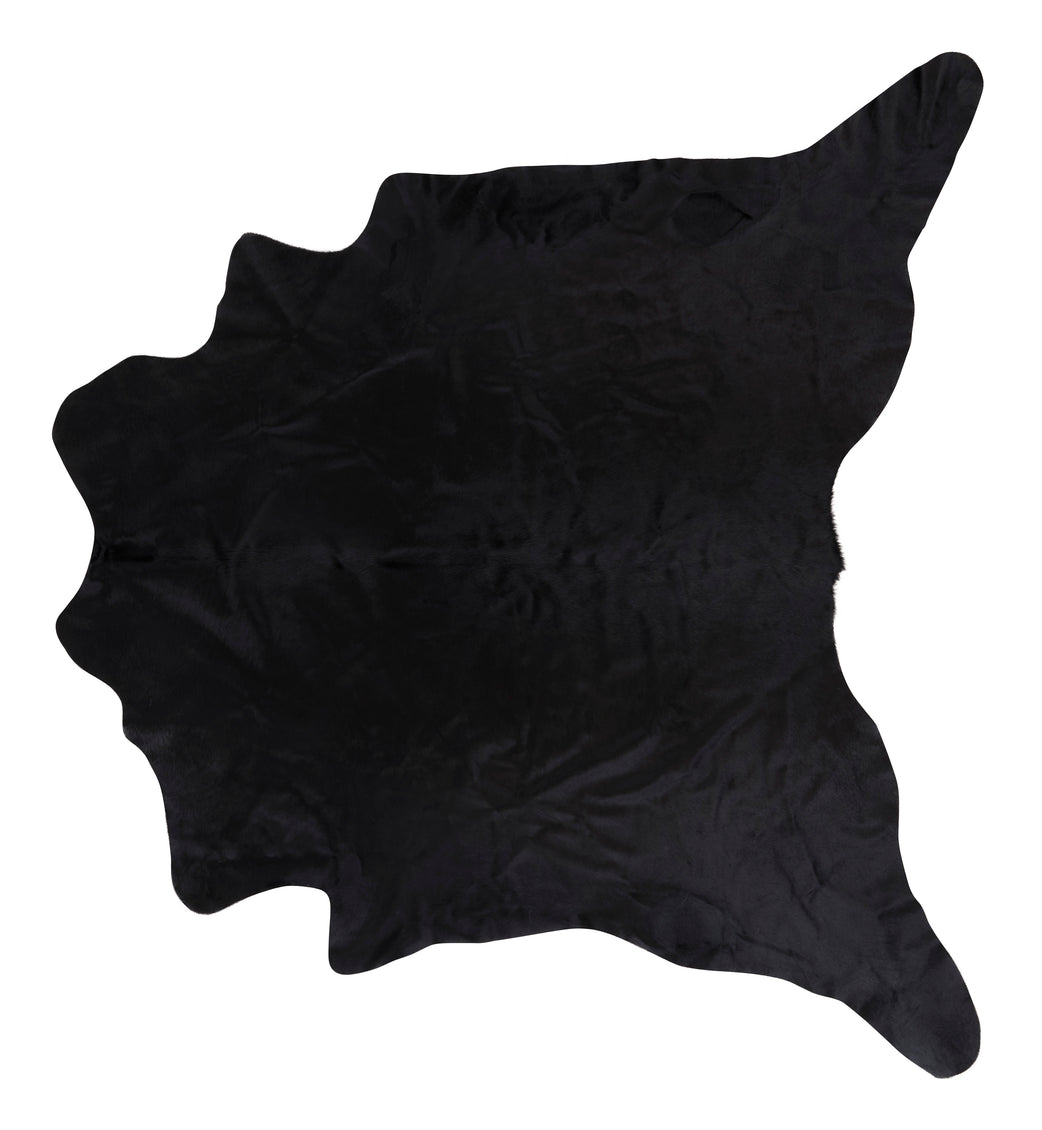 Black Cow Hide