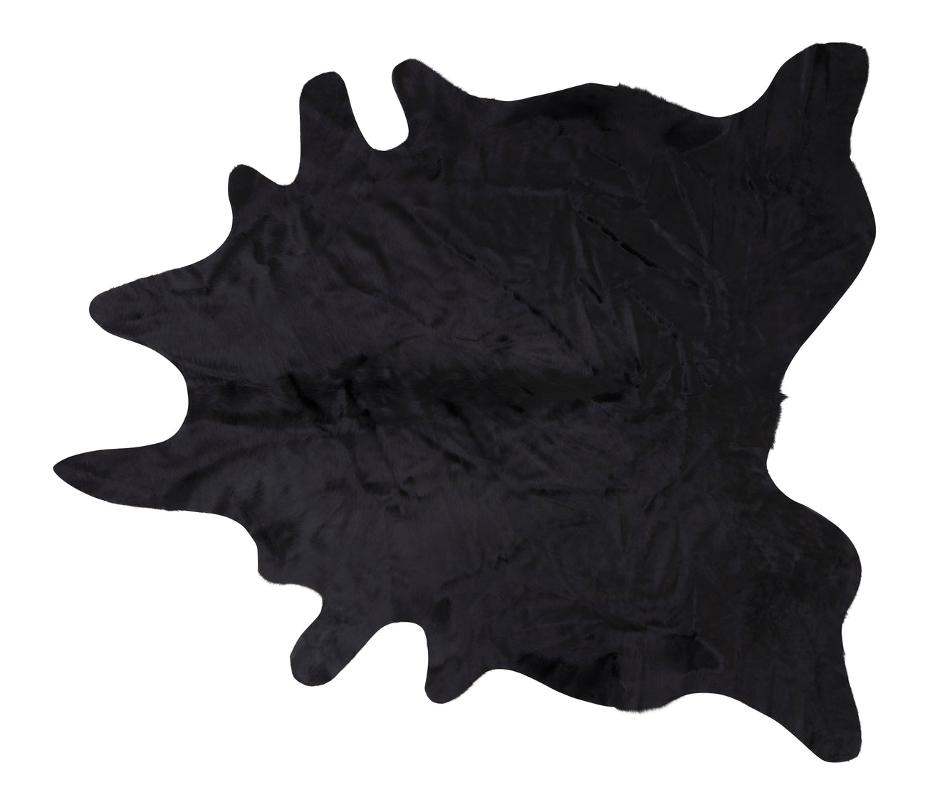 Black Cow Hide