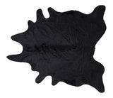 Black Cow Hide