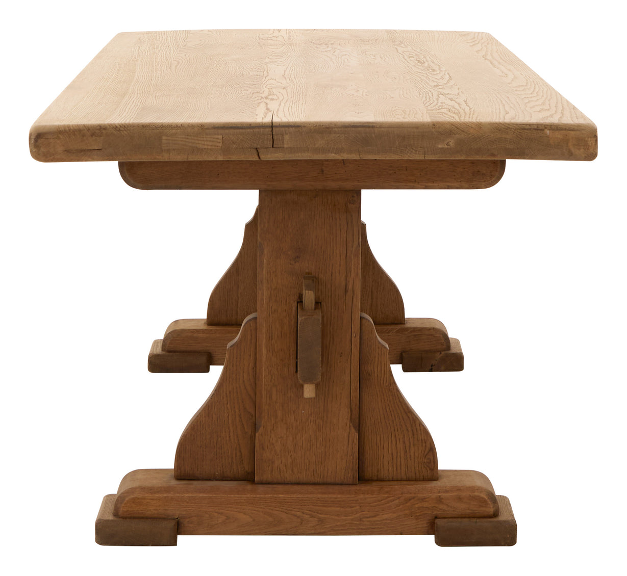 Antique Wood Trestle Table