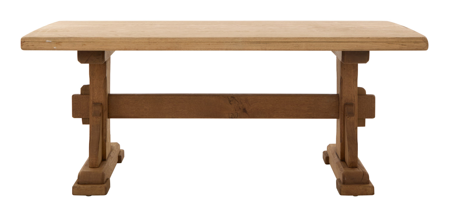 Antique Wood Trestle Table