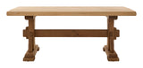 Antique Wood Trestle Table