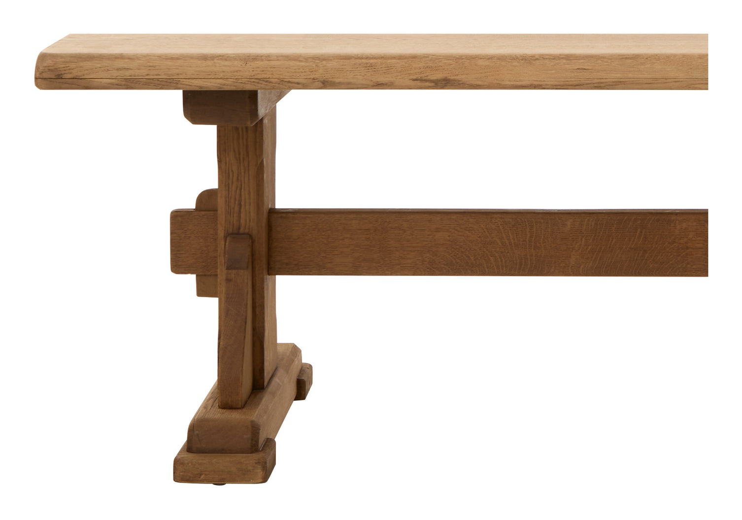 Antique Wood Trestle Table