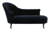 Antique Napoleon III Mohair Chaise Lounge