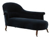 Antique Napoleon III Mohair Chaise Lounge