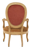 Antique Unupholstered Victorian Armchair