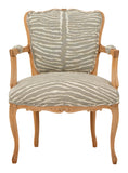 Antique Le Zebre Armchair
