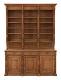 Vintage Carved Wood Breakfront