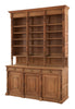 Vintage Carved Wood Breakfront