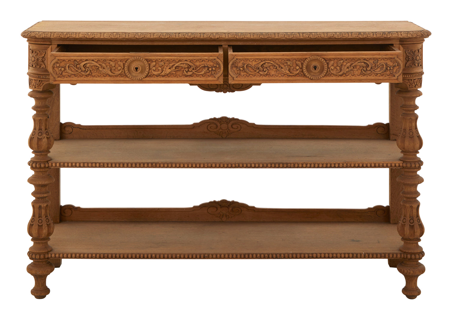 Antique Oak Server