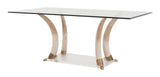 Vintage Faux Tusk Dining Table