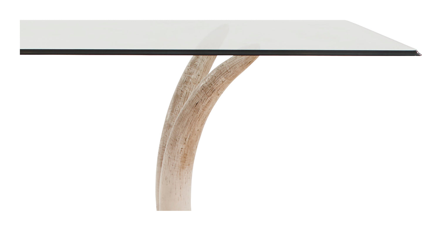 Vintage Faux Tusk Dining Table