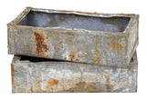Vintage Small Zinc Trough