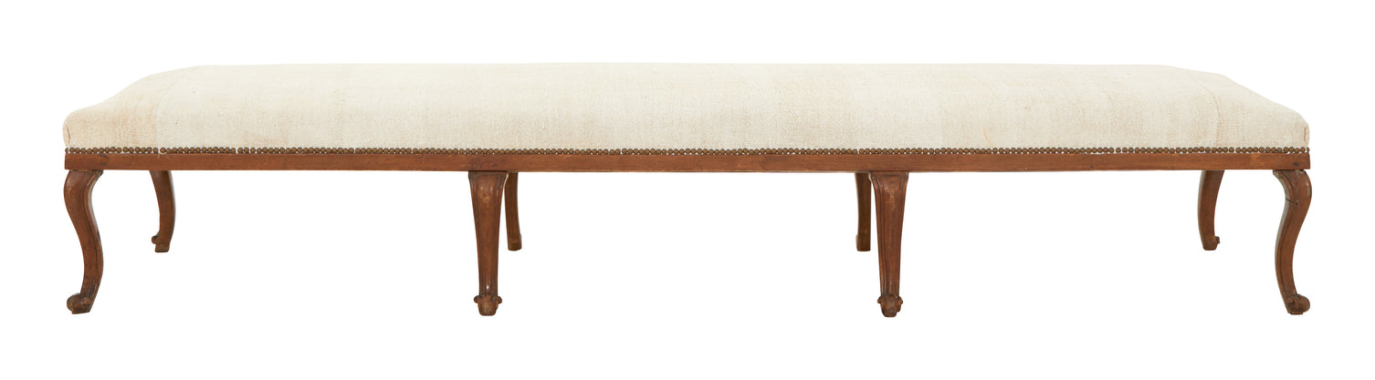 Antique Long Hemp Bench