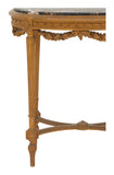 Vintage Gilt Oval Table