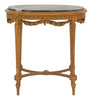 Vintage Gilt Oval Table