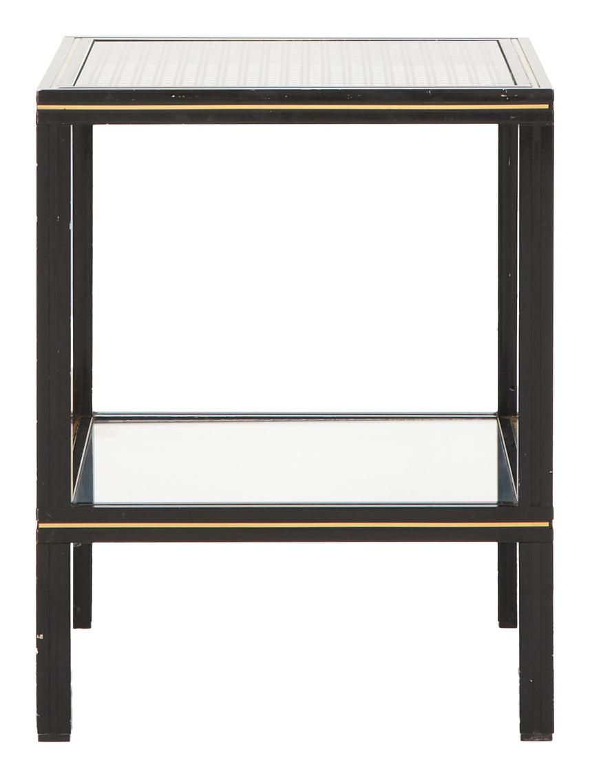Vintage Black Side Table
