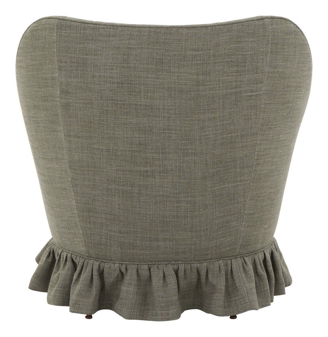 Vintage Tufted Linen Chair